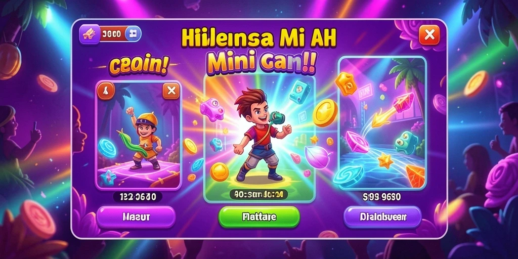 Dapatkan berbagai hadiah menarik setiap hari.