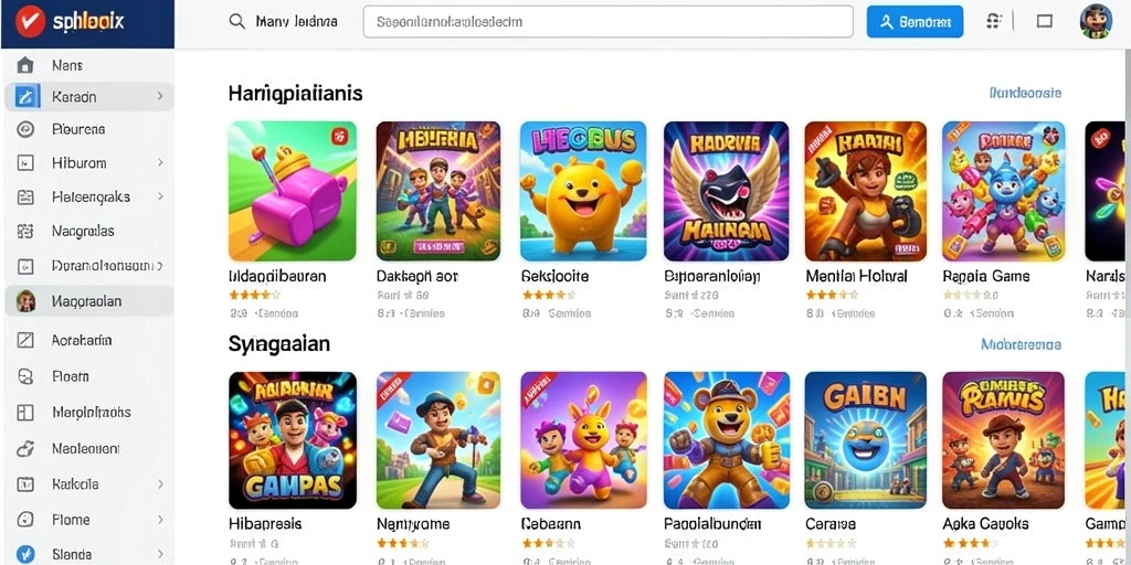 Grafis yang memukau dengan efek suara yang menarik.